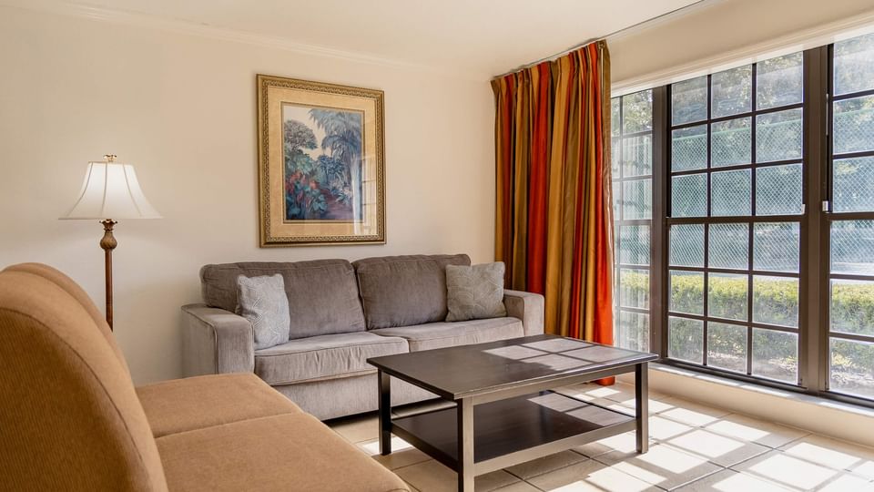 Living Area at Legacy Vacation Resorts at Lake Buena Vista