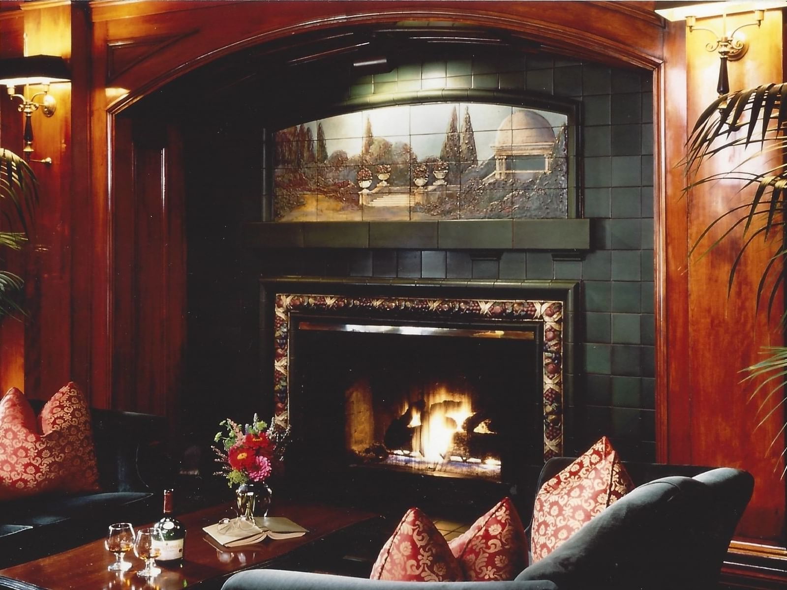 Fireplace in the Fireside Room