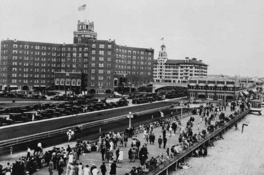 Vintage Postcard of Berkeley Carteret