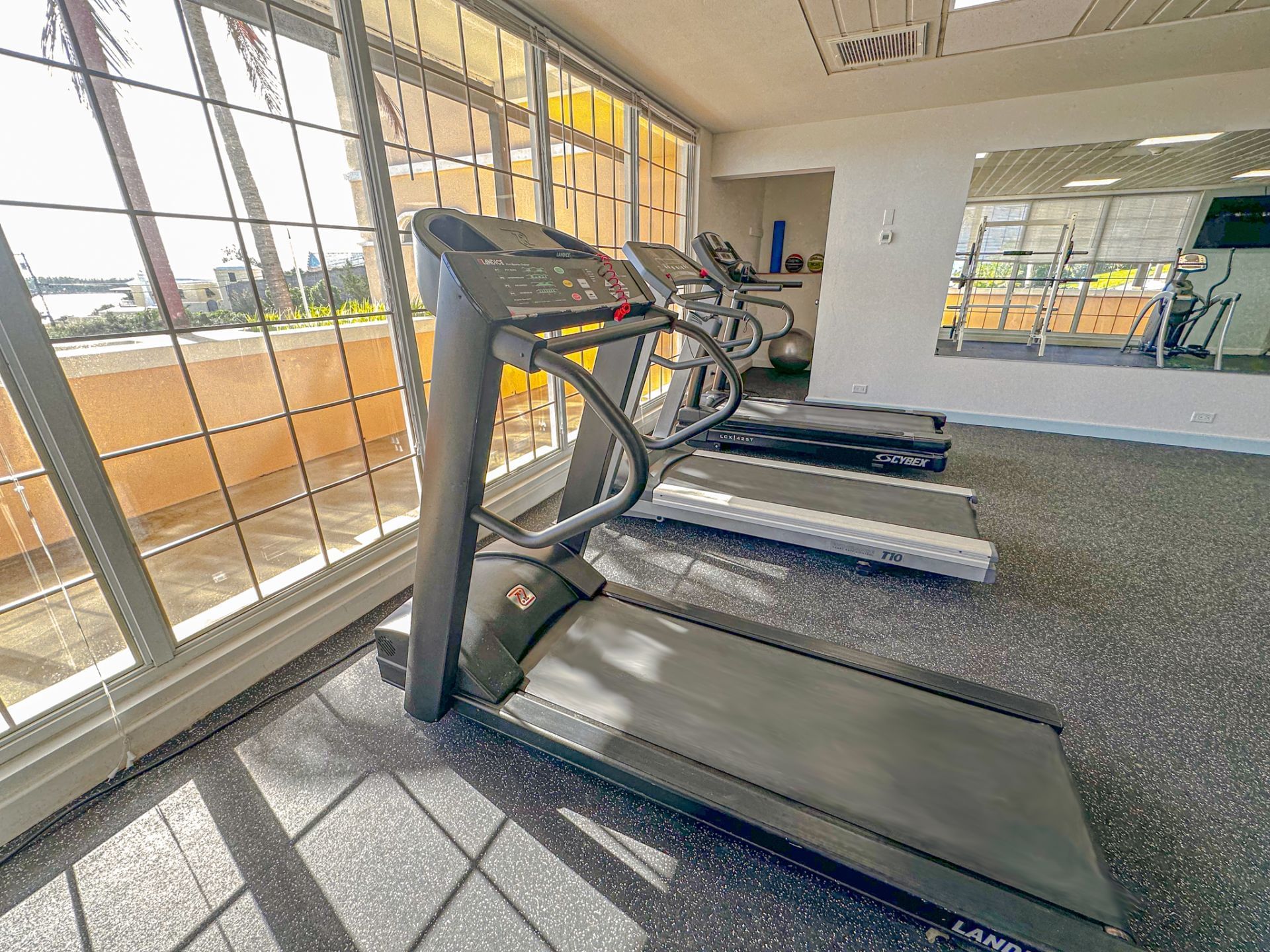 Exercise machines in the Gym at St George's Club Bermuda Hotel