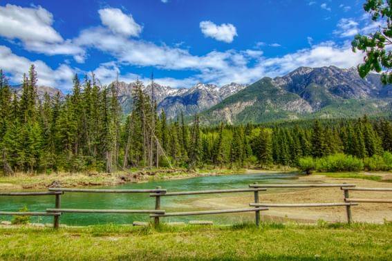 View of Spruce Grove RV Park and Campground near Fairmont Hot Springs Resort