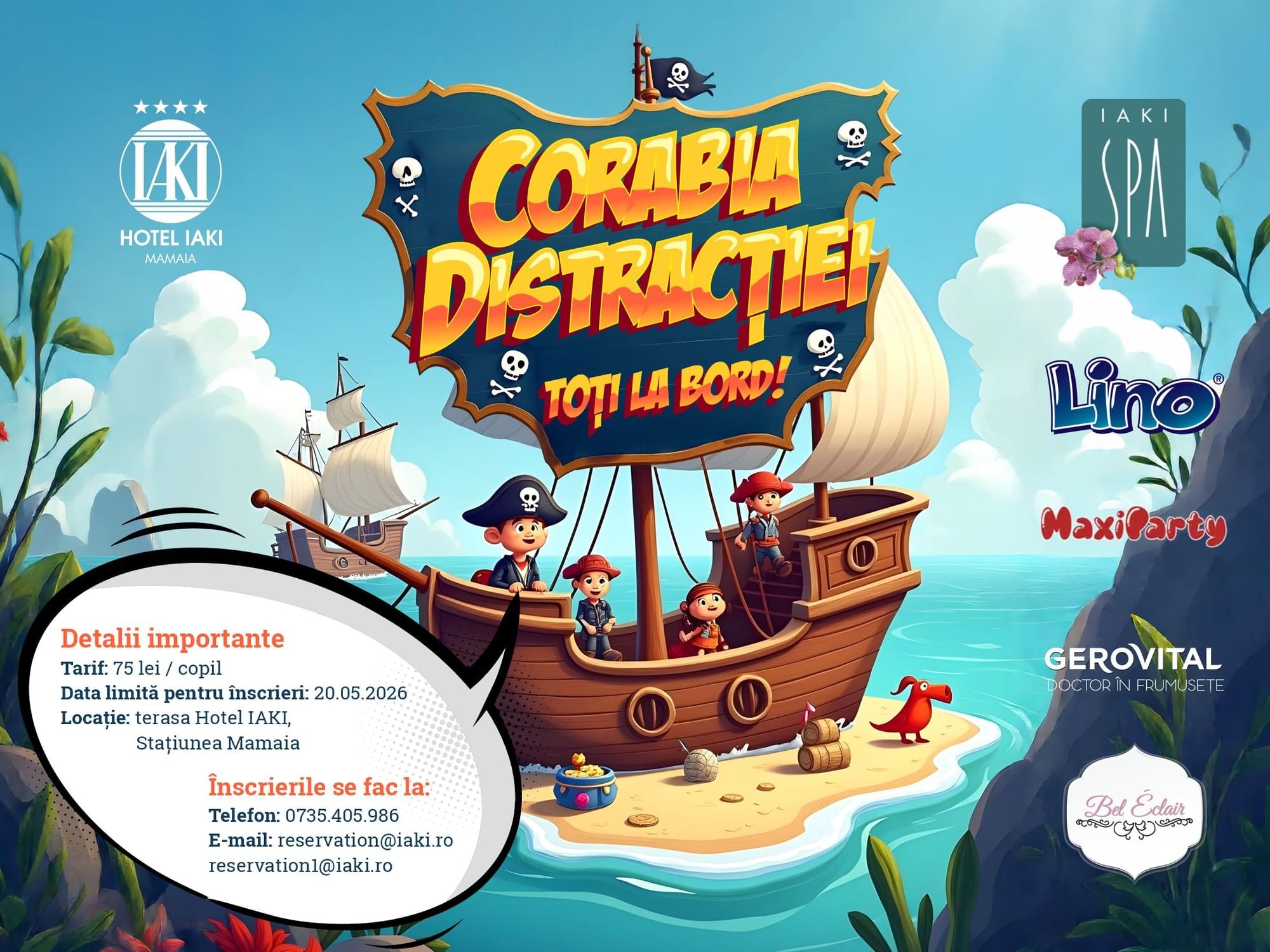 Corabia distractiei - Iaki 1 iunie 2026