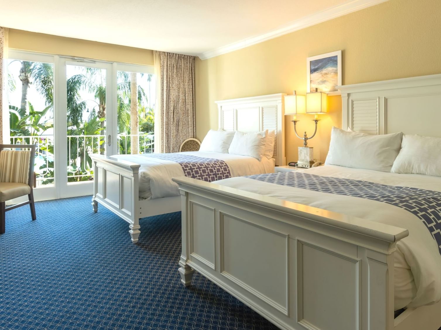 Full Suite Double Queen with Bayview at Safety Harbor Resort & Spa in Tampa Bay, Florida.
