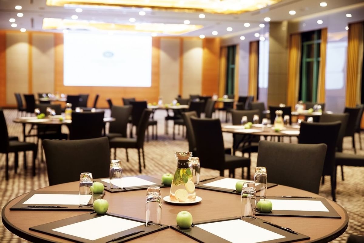 Table arrangement in Meeting Rooms at Sunway Hotel Pyramid