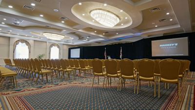 Event venue set up for a conference in Daytona Beach Florida