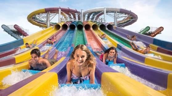 Water slide - Novotel Sydney Olympic Park