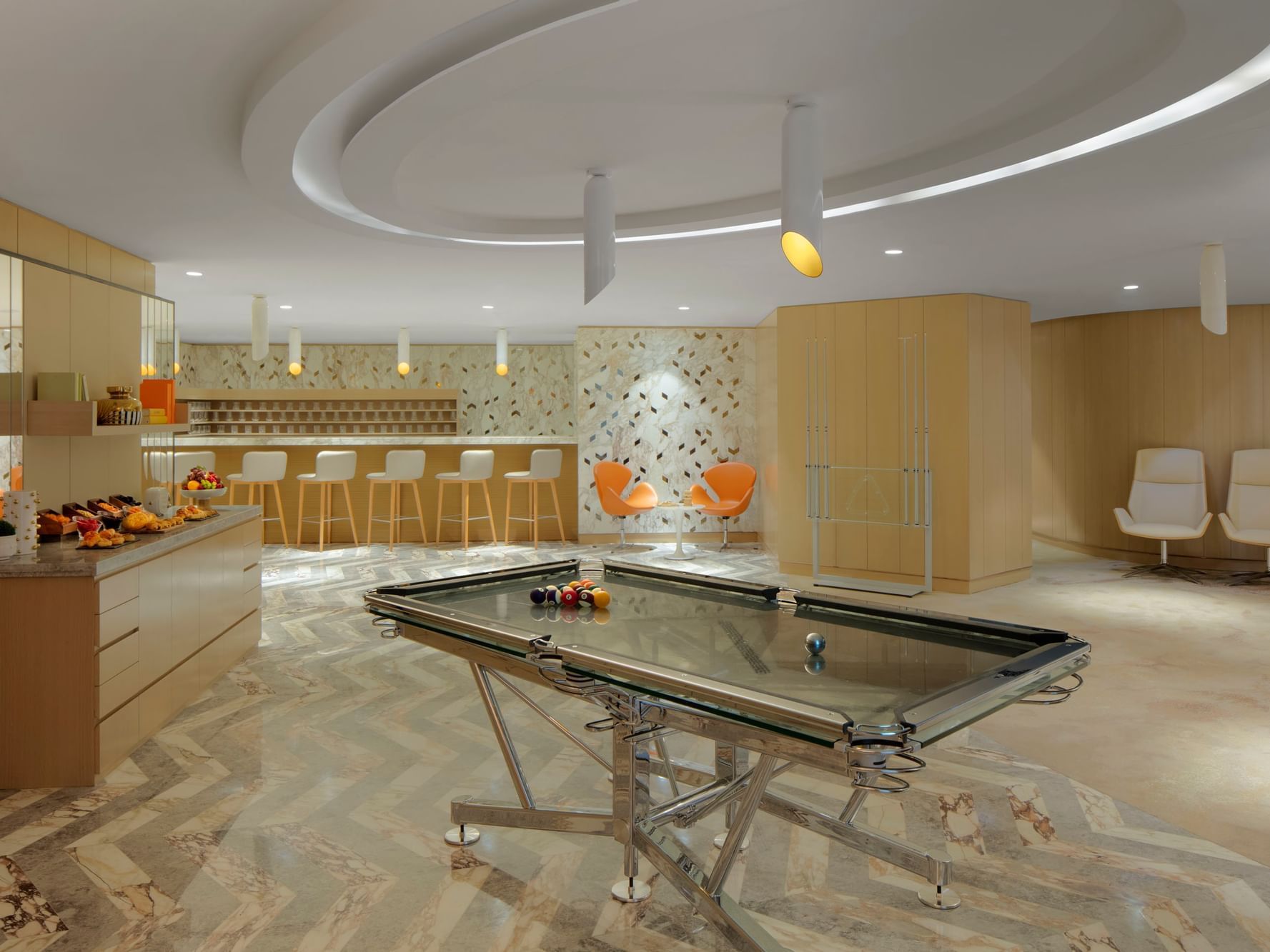 Work and Play Suites Pre-Function Area at Paramount Hotel Dubai