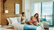 Family enjoying in 2 Double Beds, Oceanfront View Room at Diplomat Beach Resort