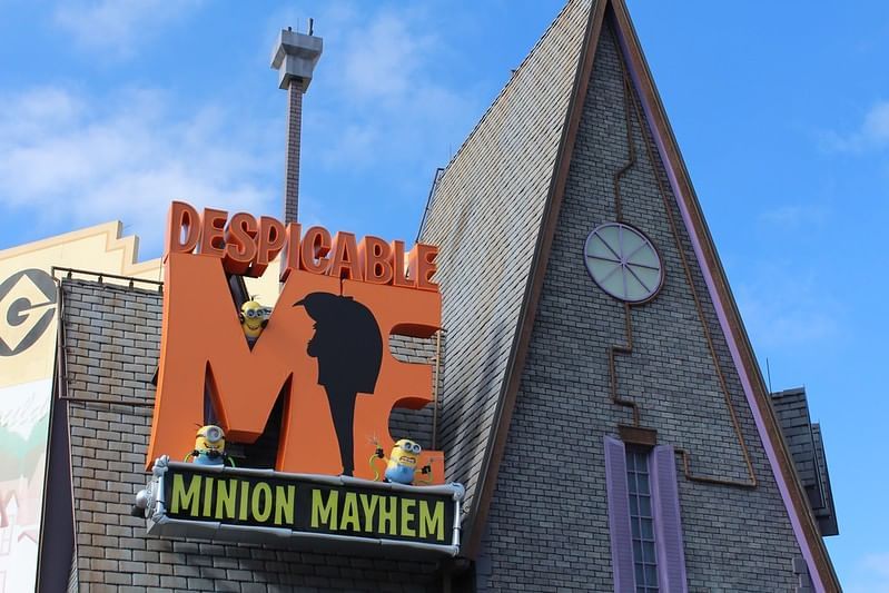 Despicable Me Mayhem in Universal Studios, Rosen Inn Universal