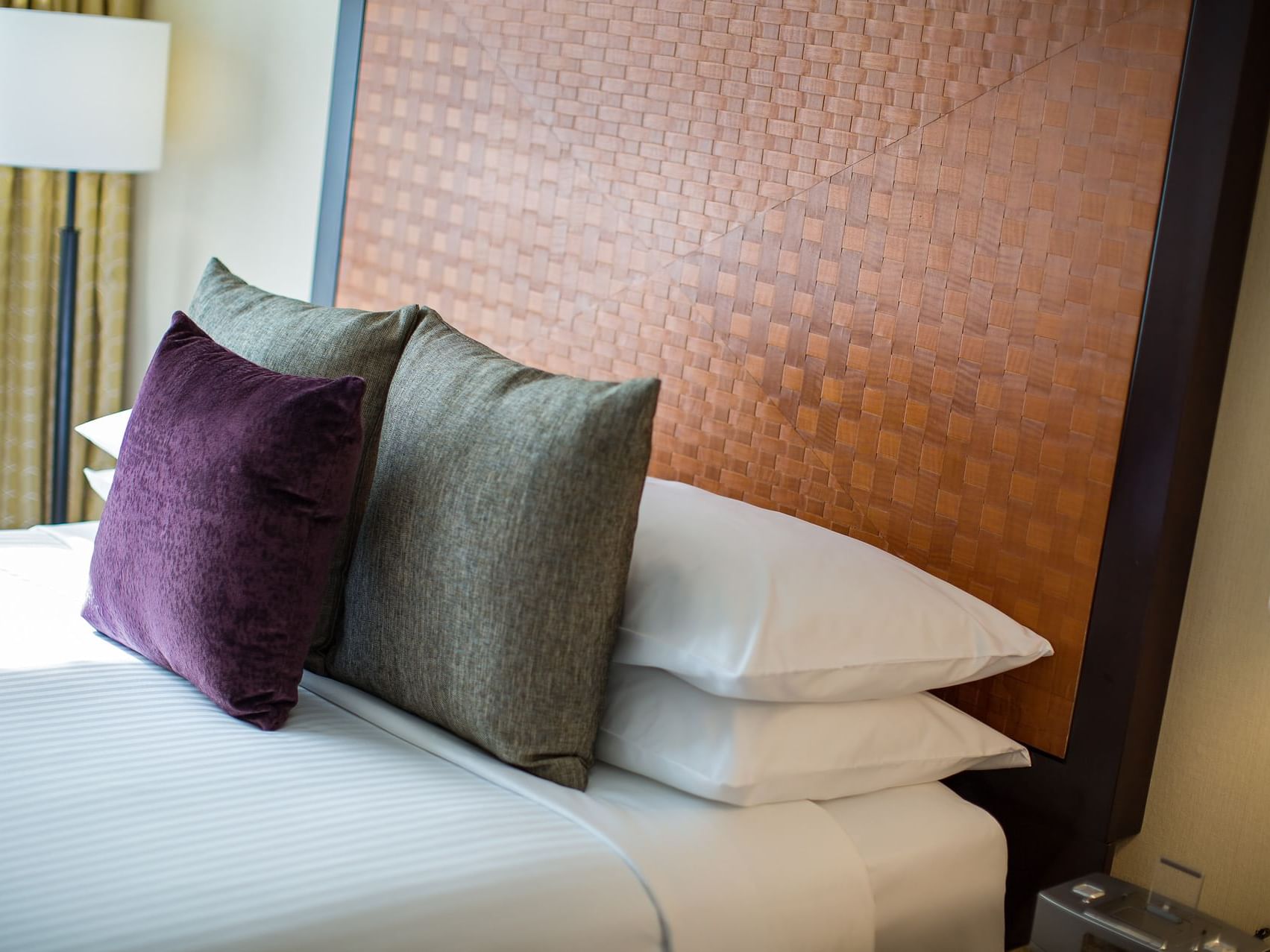 Pillows in Classic Double Queen at Paramount Hotel Seattle