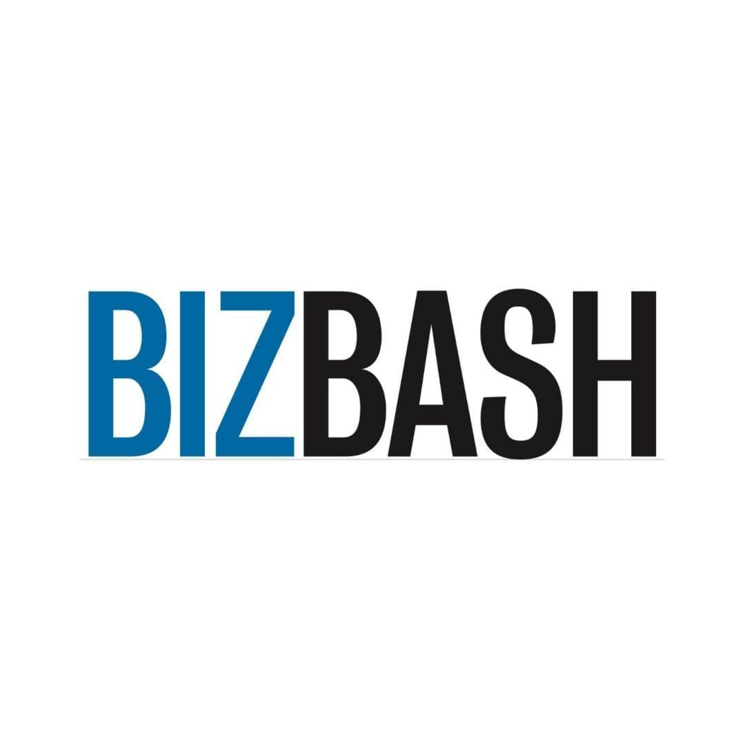 Official logo of BizBash media used at Kinship Landing