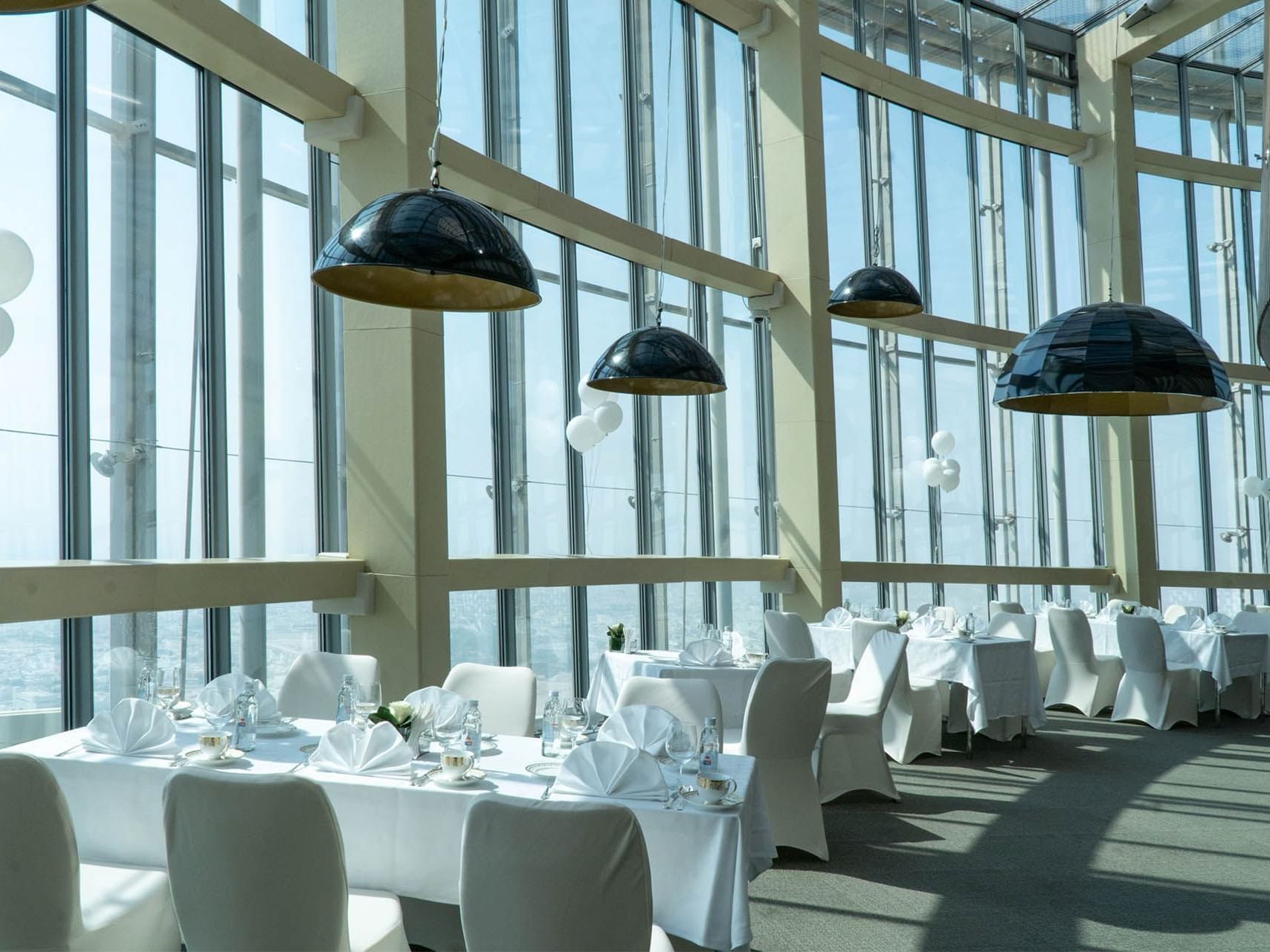 Panorama View Restaurant at The Torch Doha Hotel in Qatar