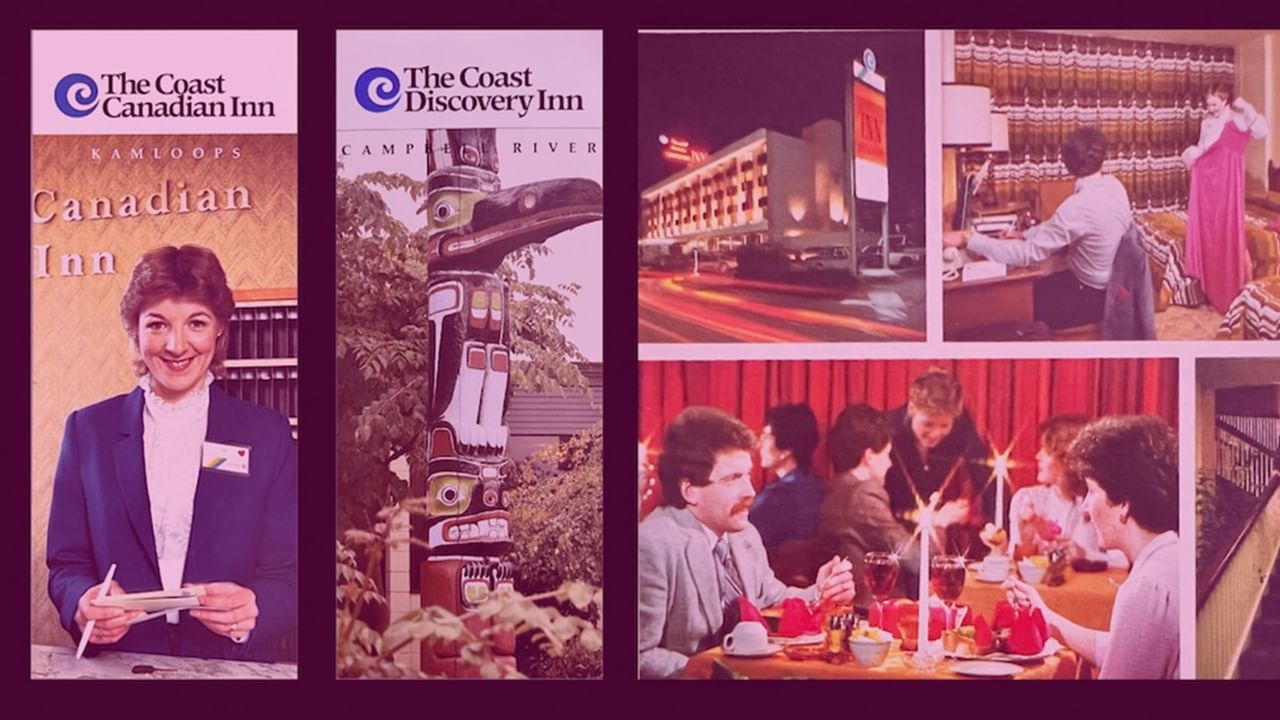 Historic collage of The Coast Canadian Inn at Midnight Sun, a Coast Hotel