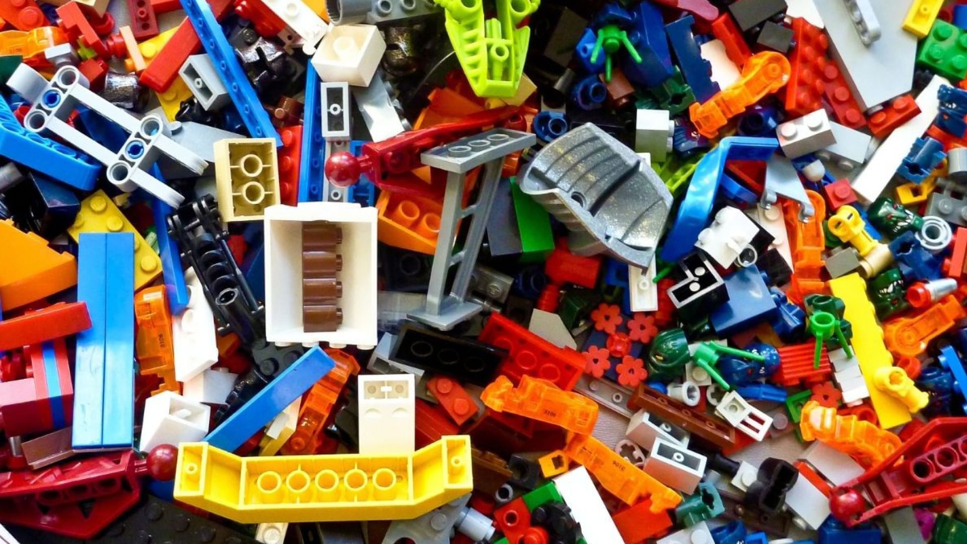 View of colorful Lego bricks & blocks at Village Hotels
