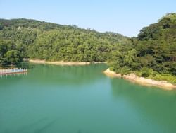 View of the Hac Sa Reservoir Barbecue Park near Grand Coloane