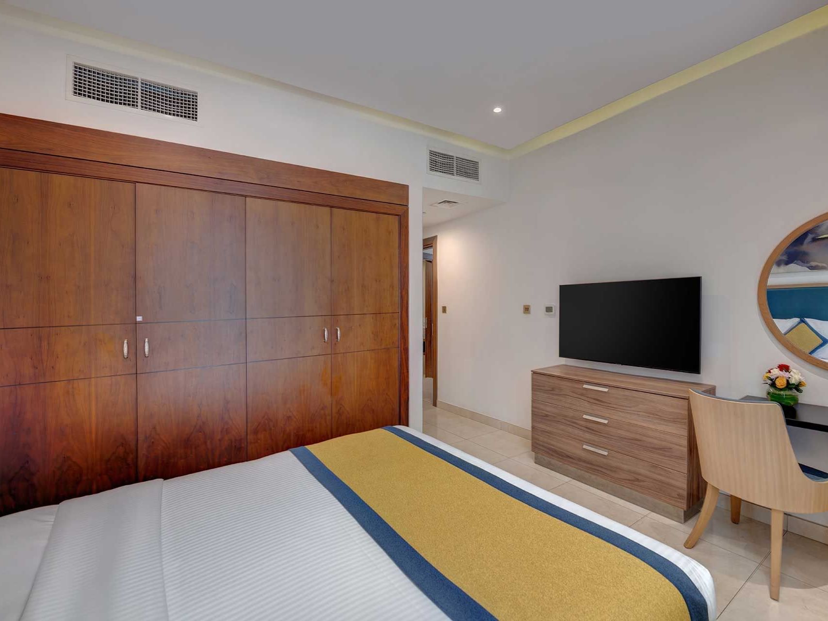 غرفة في سها بارك للشقق الفندقية