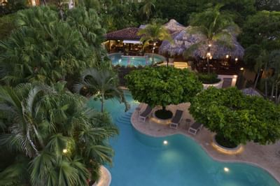 Pool at Jardín del Edén Hotel in Tamarindo, Costa Rica