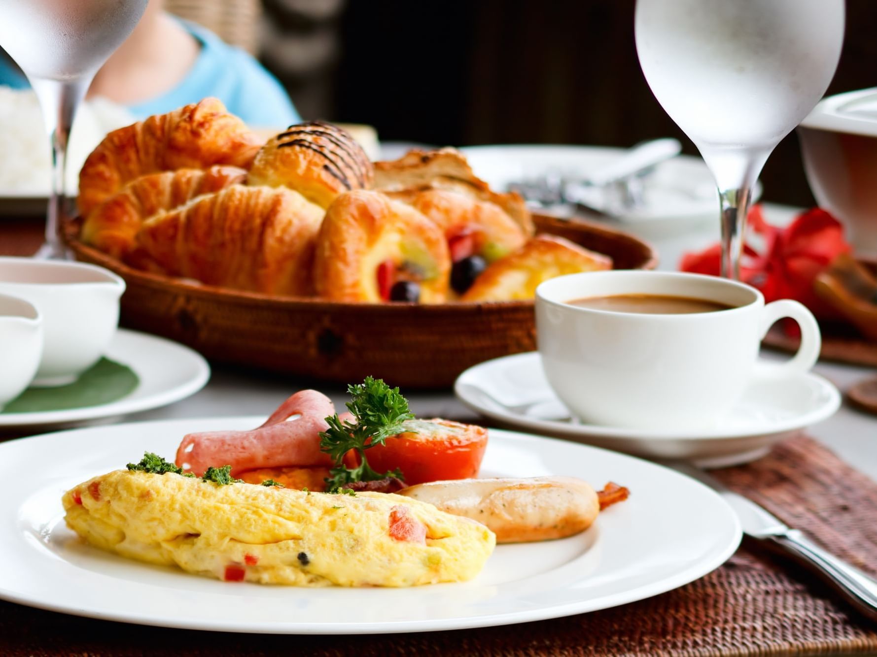 Close-up of Buffet Breakfast served at City Seasons Hotels