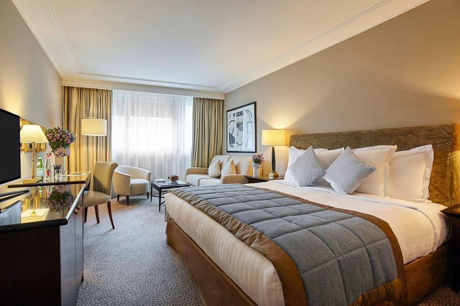 Chambre Executive à l'hôtel Warwick Paris