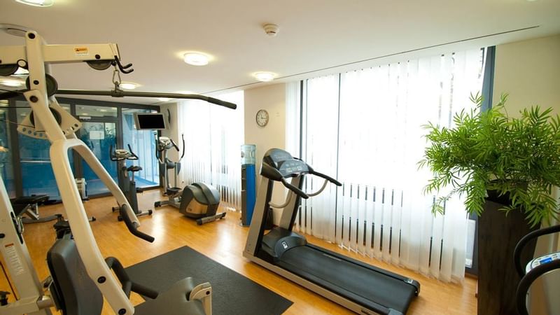 Fitness Centre at Central Plaza Hotel Zurich
