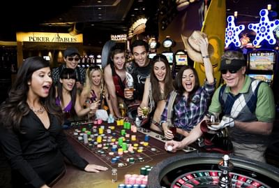 People play Casino at Stoney Nakoda Resort & Casino