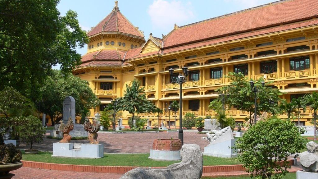Exterior view of History Museum near Sunway Hotel Hanoi