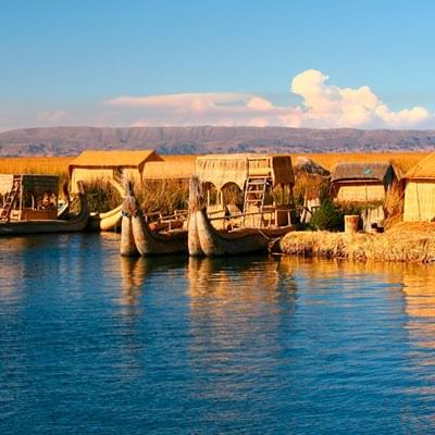 Titicaca lake in Puno near DOT Hotels
