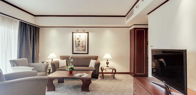 Living area in Executive Suite at   