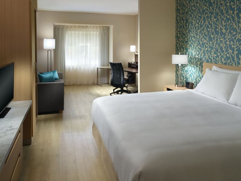 Interior de la Junior suite king de One Hotels