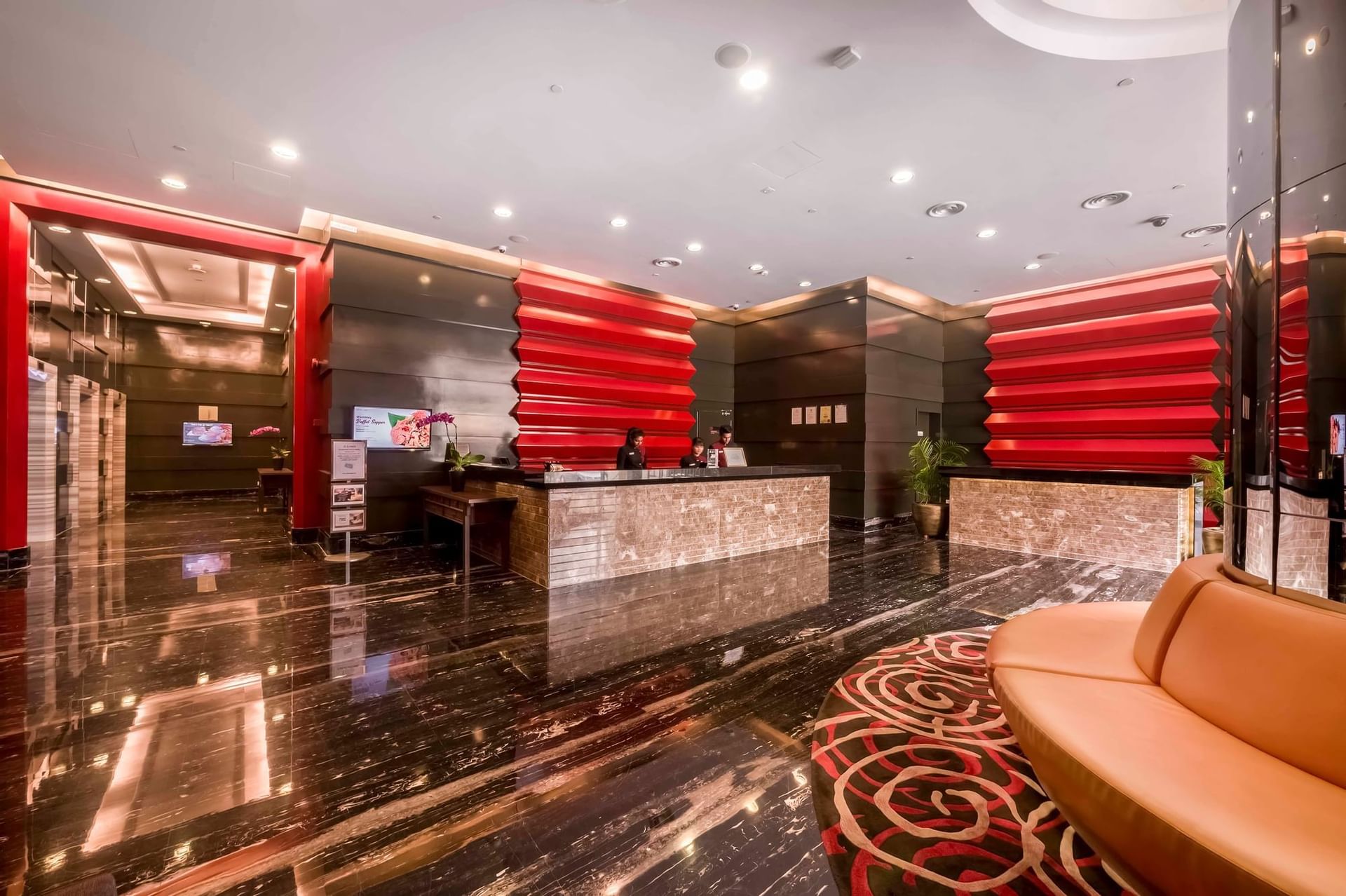 The Hotel lobby & reception area at Cititel Express Penang
