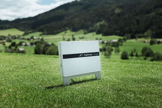 Foto von Abschlagstafel am Golfplatz von Schloss Pichlarn