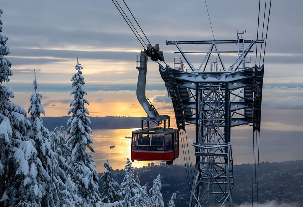 Grouse Mountain gondola or skyride