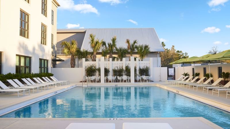 Pool Area at The Lodge 30A