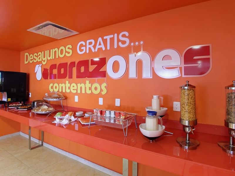 Breakfast Buffet area in a breakfast room at One Hotels