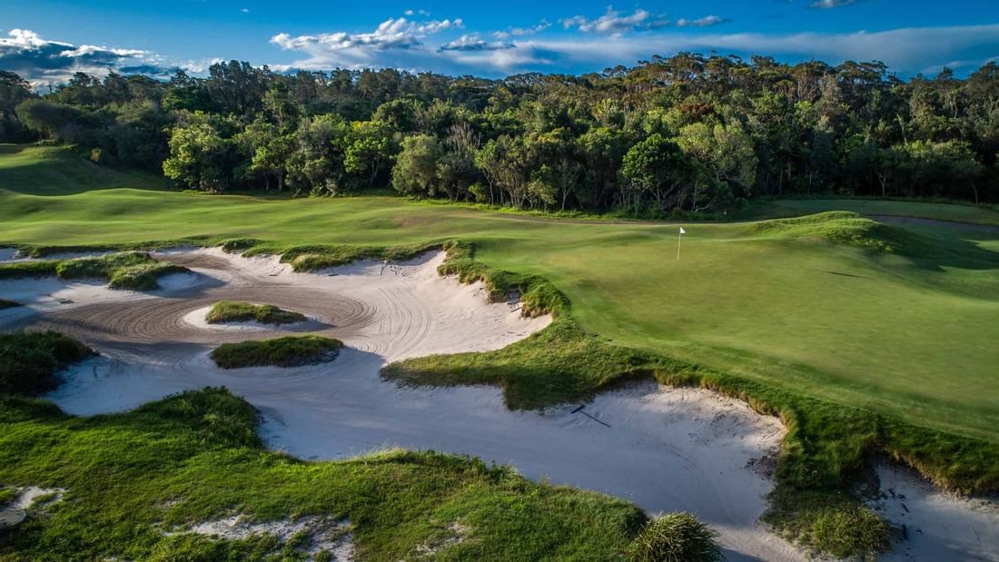 Golf Course bunkers near Pullman Magenta Shores