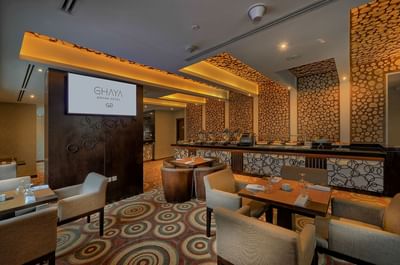 Club Lounge at Ghaya Grand Hotel Dubai
