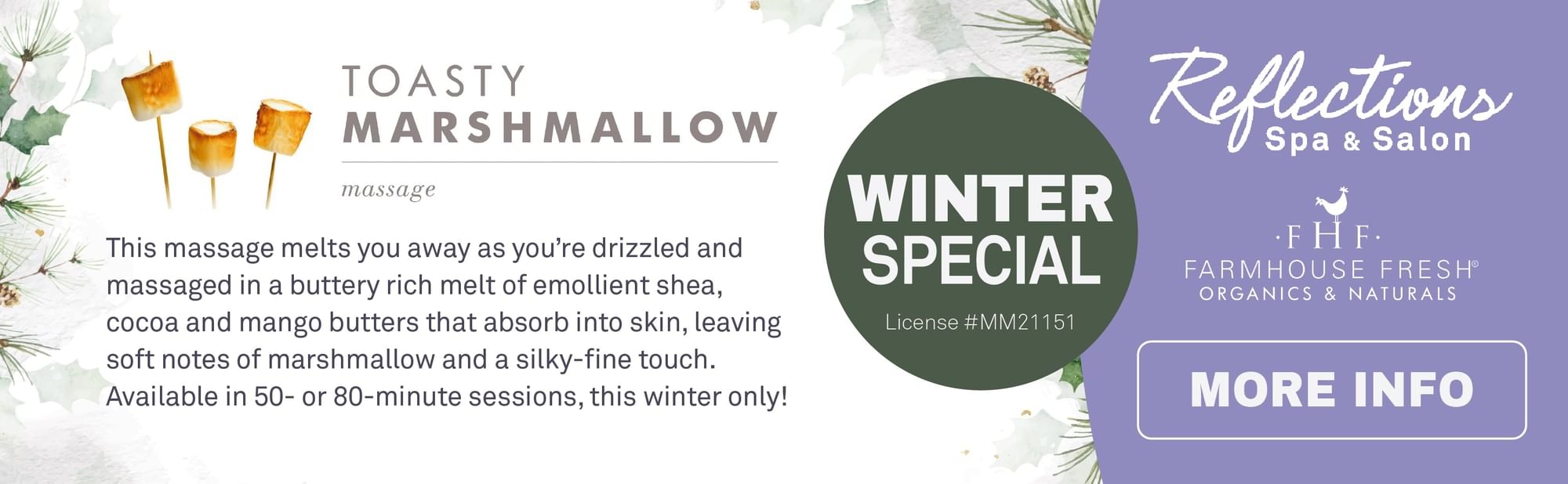 July Spa Specials at Reflections Spa and Salon