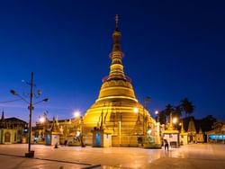 Exterior of Shwedagon Pagoda near Chatrium Hotel Royal Lake