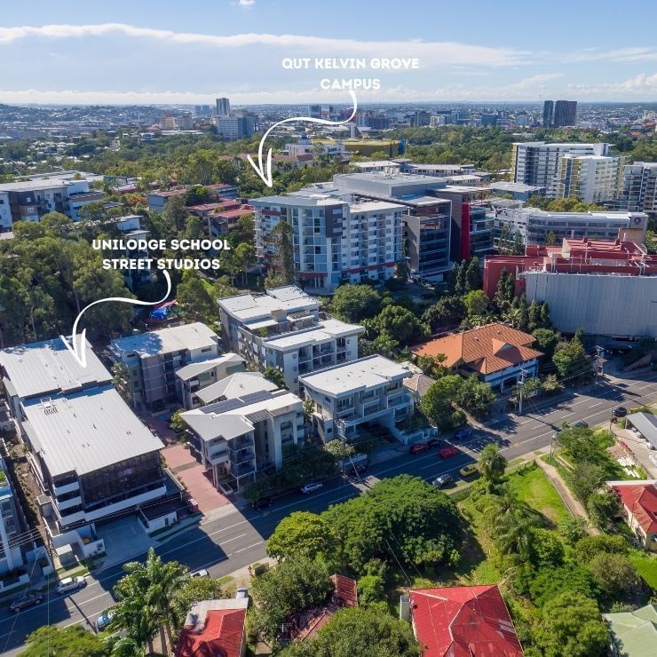 UniLodge School Street Studios_ariel