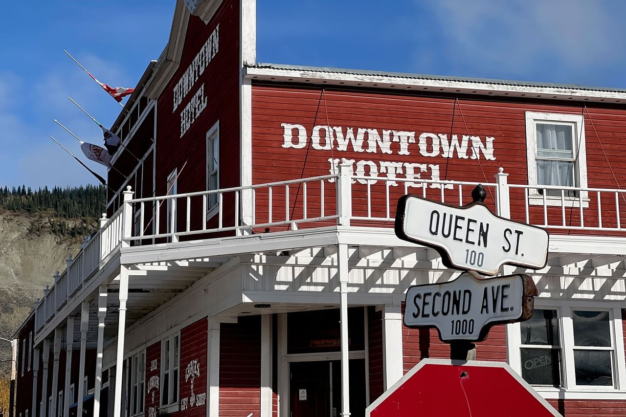 The Downtown, a Coast Hotel exterior and signage