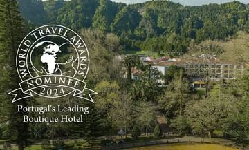 Terra Nostra Garden Hotel nomeado Melhor Boutique Hotel em Portugal