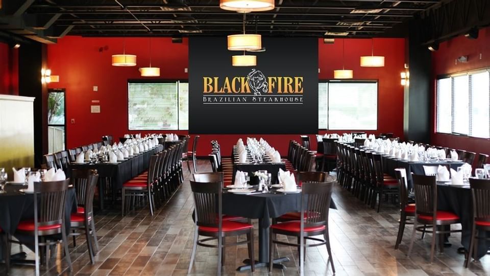 Black Fire Brazilian Steakhouse near Legacy Vacation Resorts