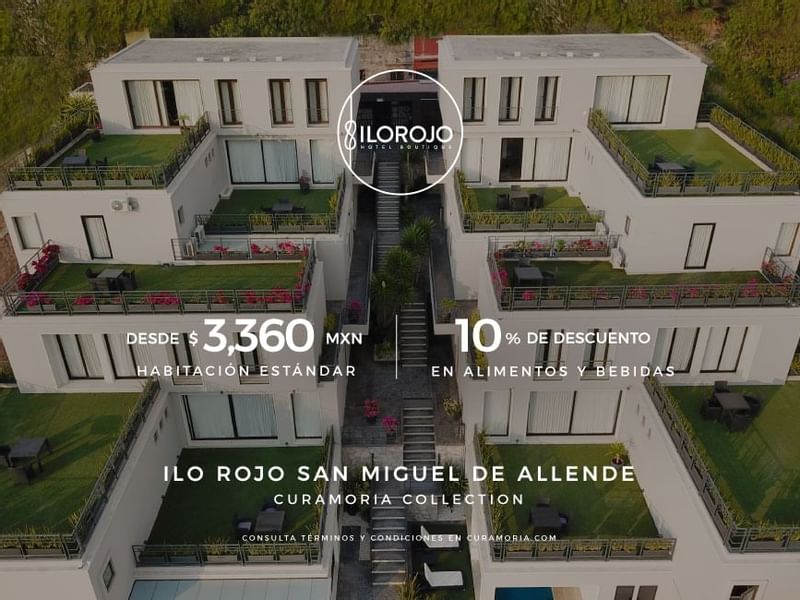 Ofertas de Resorts en San Miguel de Allende | Ilo Rojo San Miguel de Allende  Curamoria Collection