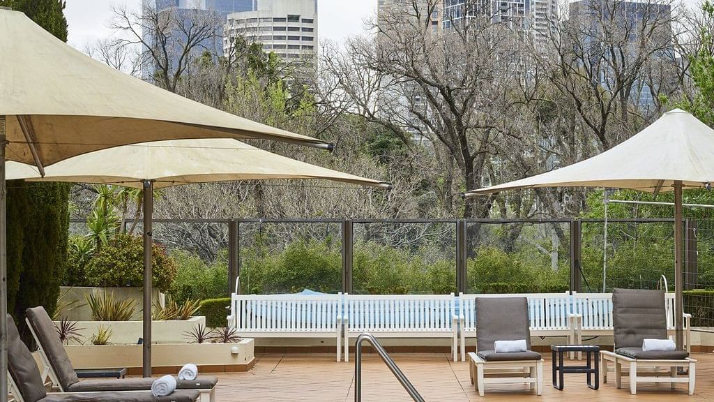 Out door pool at the pullman melbourne on the park