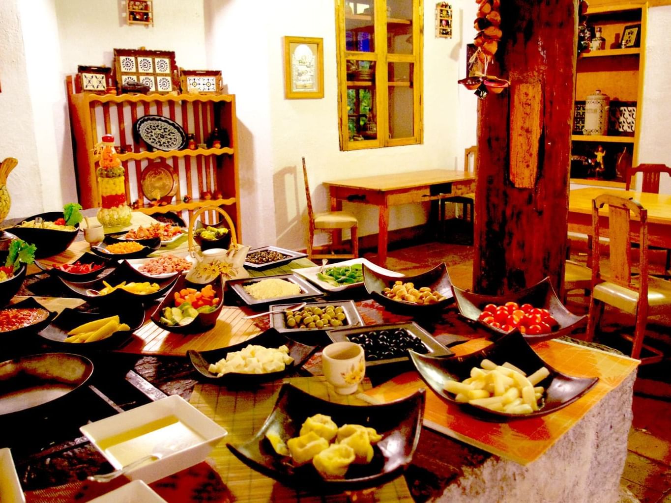 Dining area in Coffee Shop La Terraza at Hacienda Cantalagua