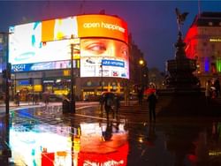 Piccadilly Circus London's popular tourist square