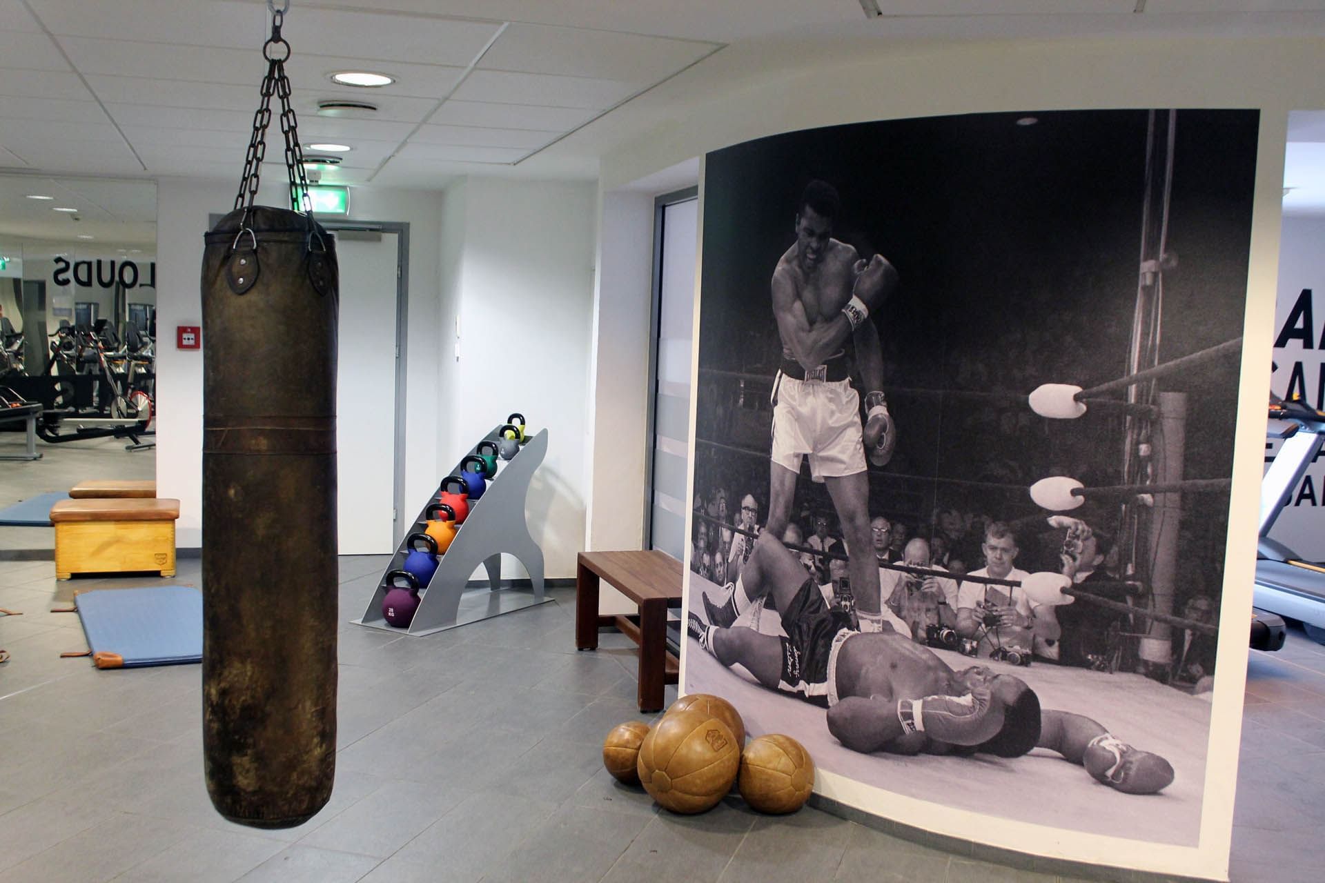 Interior of the fitness center at Hotel Berlin Berlin