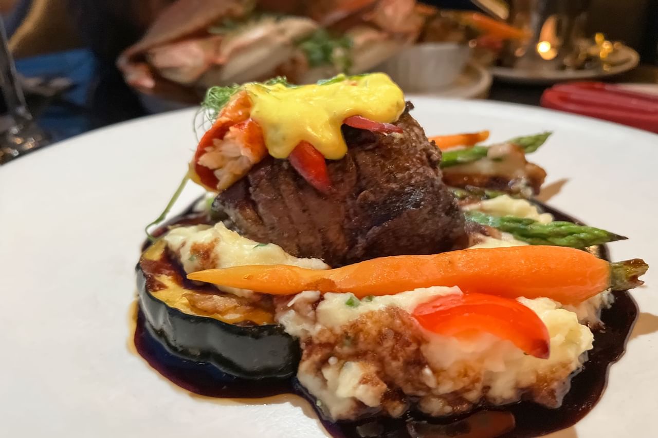 Food at the Blue Crab