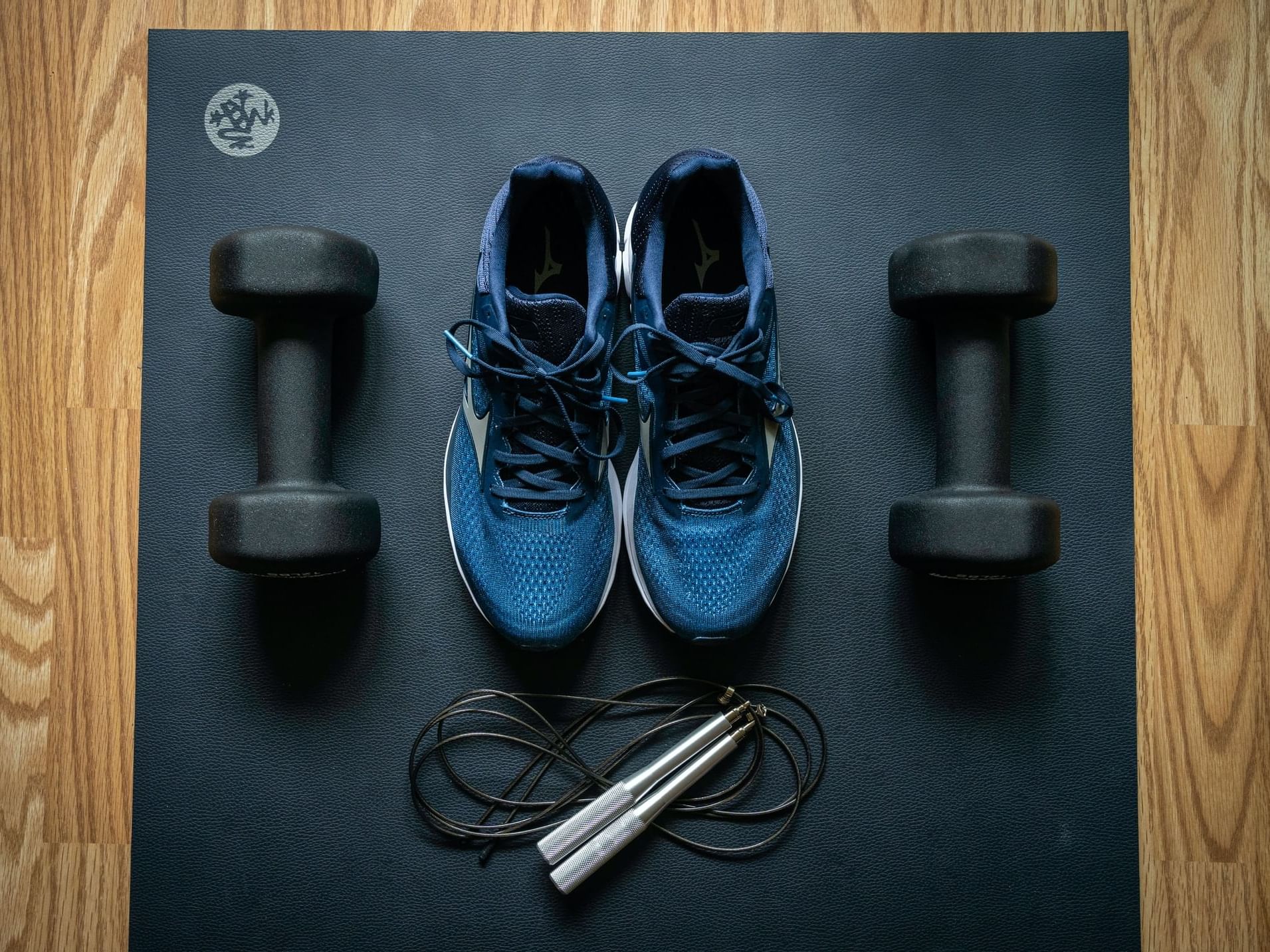 Gym gear in the fitness center at Atlantica Hotel Halifax