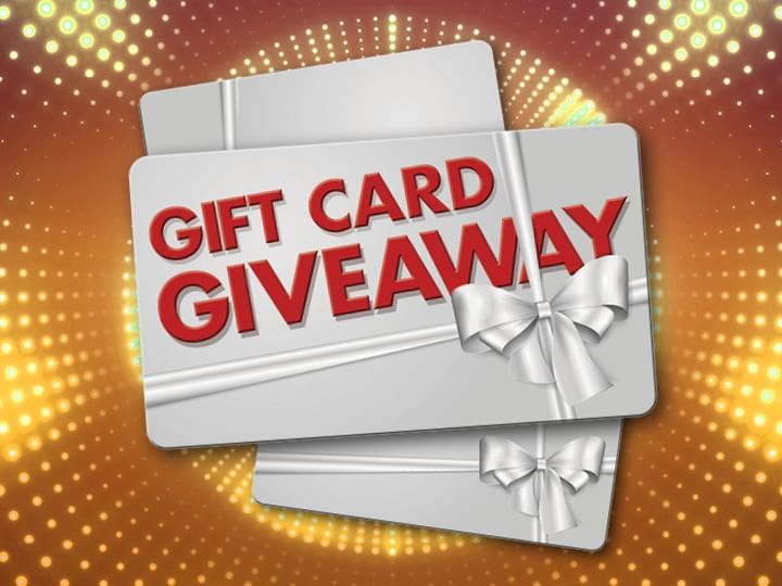 Gift Card Giveaway Promotional Art